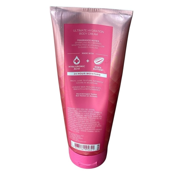 Bath & Body Works Pink Velvet Cupcake Body Cream 8 oz - Picture 4 of 4